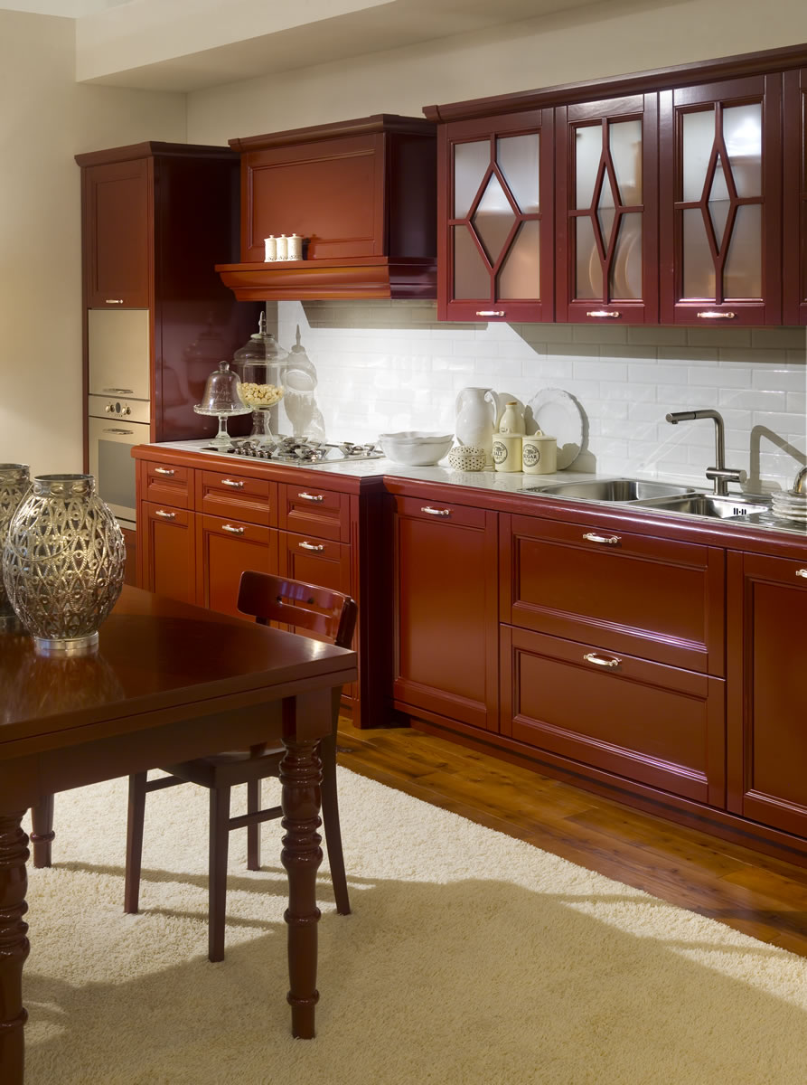 Cucine eleganti barocche cucine bianche country chic componibili ...