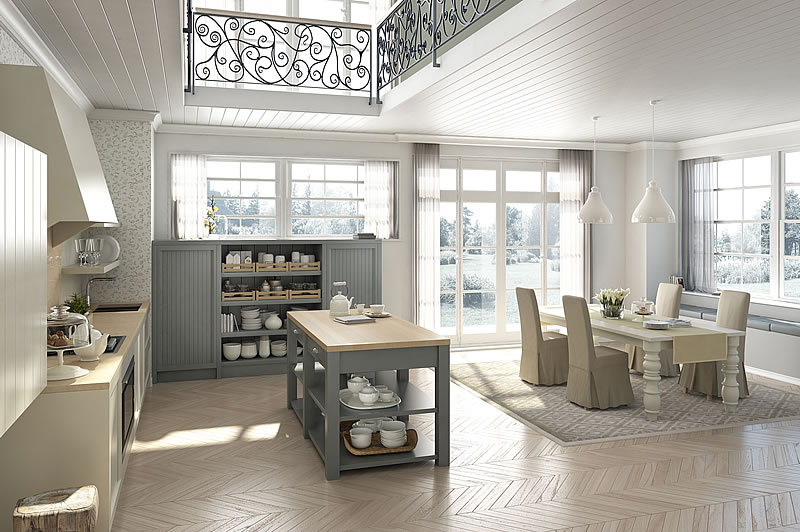Cucine in stile inglese Toscana