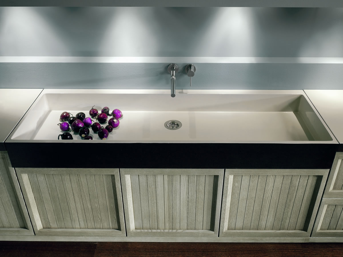 Cucine country chic stile moderno componibili in legno massello ...