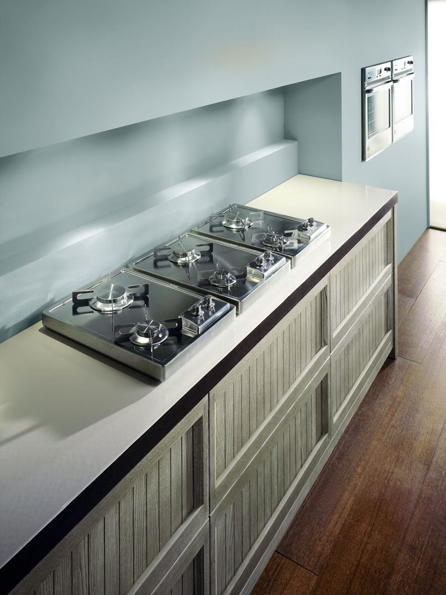 Cucine country chic stile moderno componibili in legno massello ...