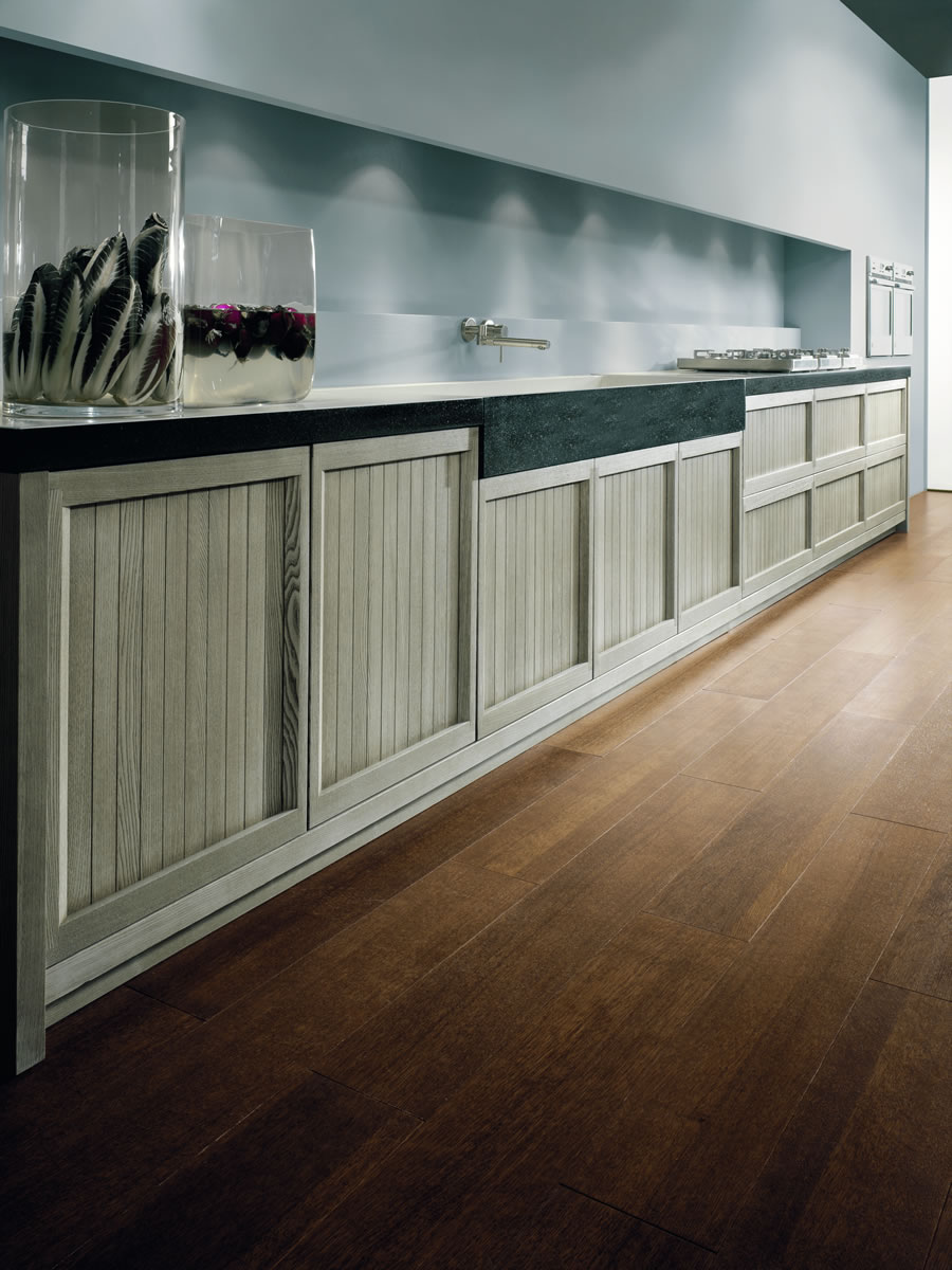 Cucine country chic stile moderno componibili in legno massello ...