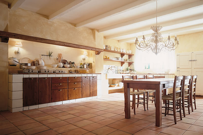 Cucine country chic componibili in legno ecologiche valdelsa siena ... Cucine rustiche toscana