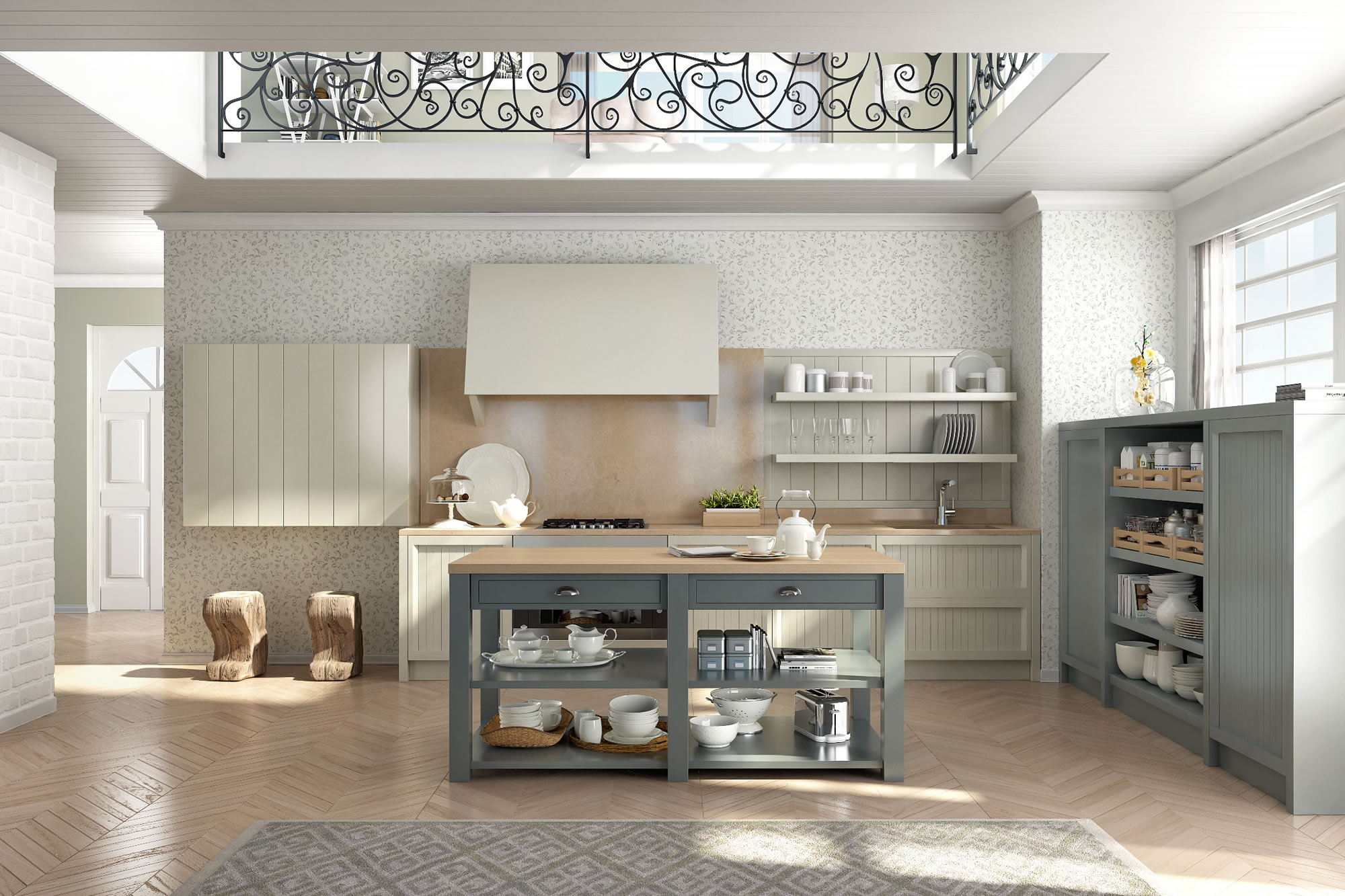 Modello Nuance Deco Country Chic Di Aurora Cucine